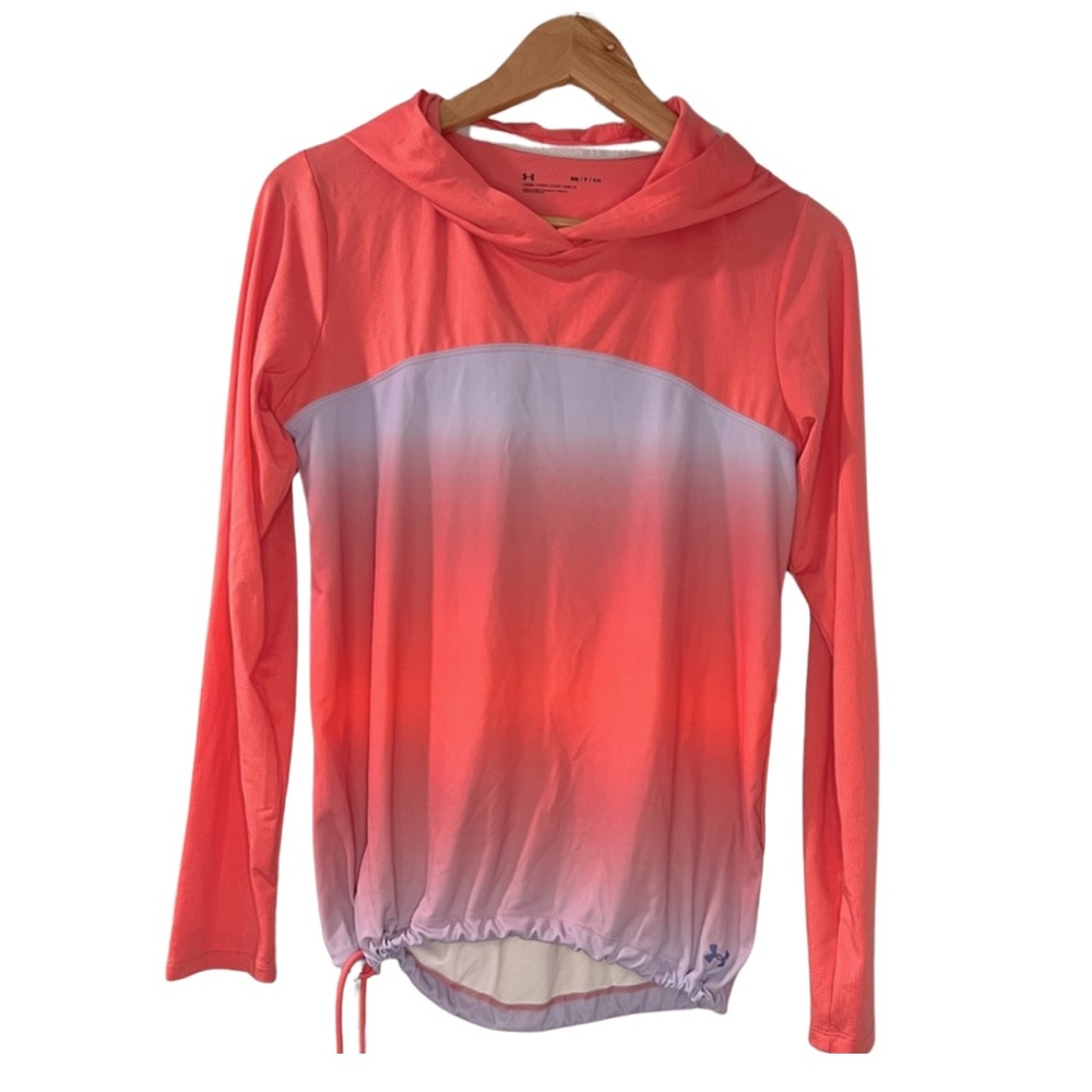 Under Armour Iso-Chill Casual Hoodie Bittersweet Pink/Baja Blue, Small